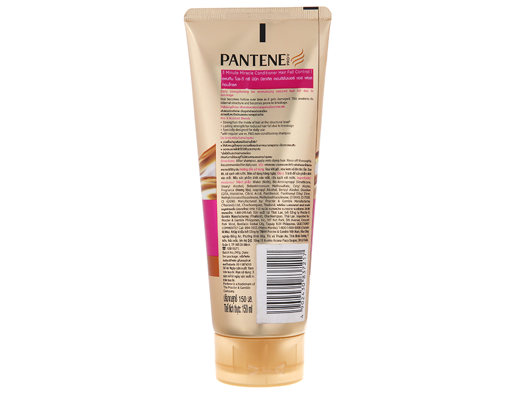 Dầu xả Pantene 3 phút diệu kì ngăn rụng tóc 150ml