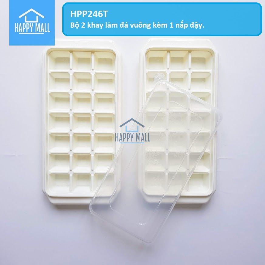Khay làm đá Lock&Lock có nắp HPP246T HPP246S HPP248S
