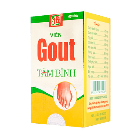Viên gout tâm bình ,
