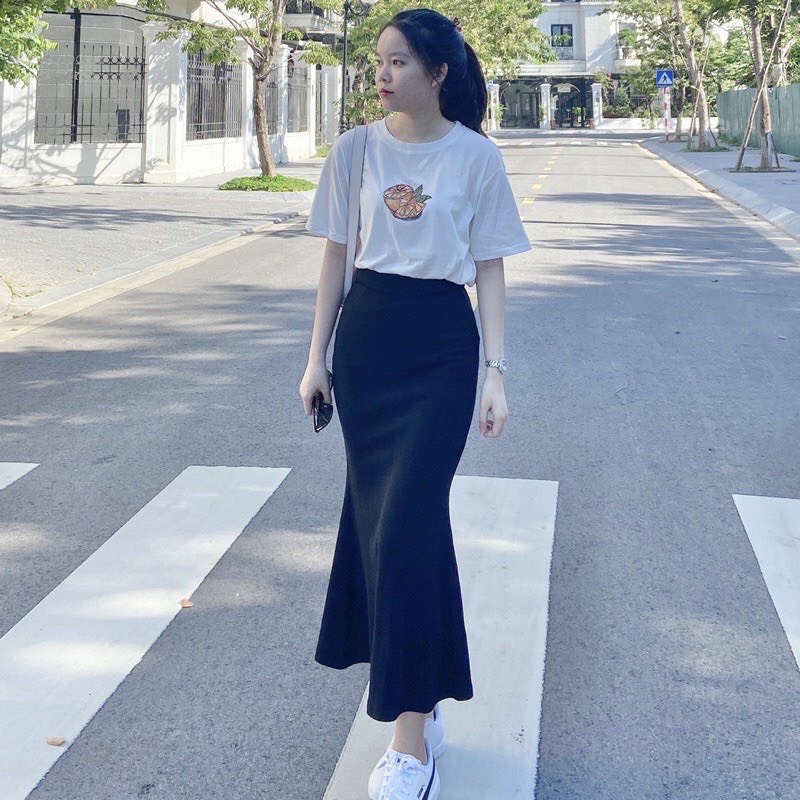 Chân váy đuôi cá cực tôn dáng