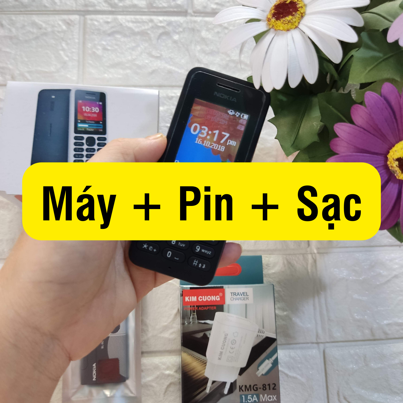 Điện thoại gia rẻ Nokia 130 (2 SIM) nghe nhạc