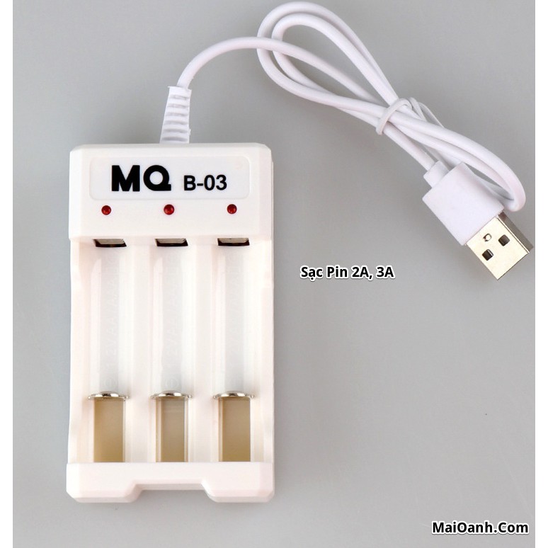 [HCM]SẠC PIN ĐA NĂNG 2a  3a CỔNG USB