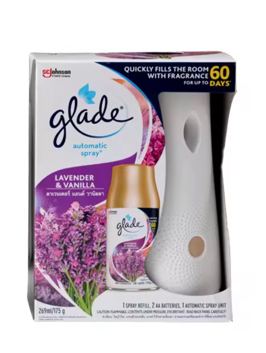 Máy xịt thơm phòng tự động Glade Automatic Spray 3 in 1