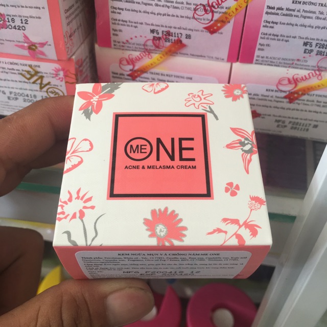 [HCM]ComBo 6 Kem thâm nám - đồi mồi -mụn - trắng da ONE thái lan