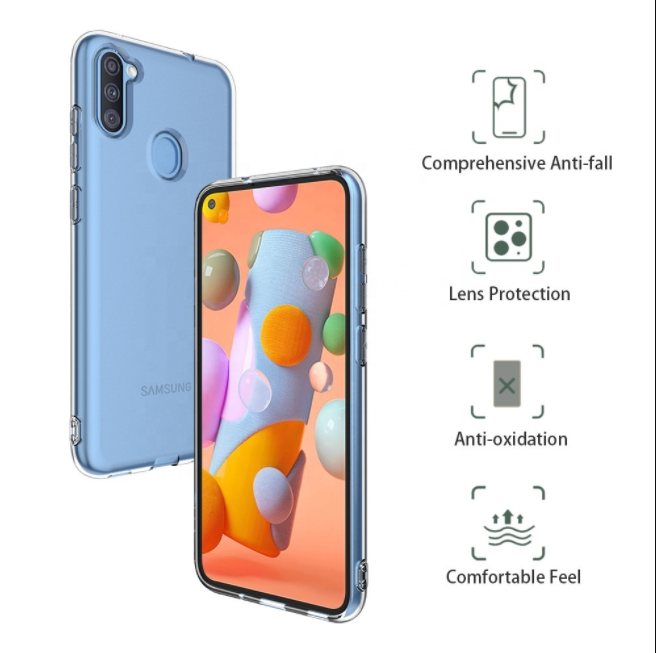 ỐP LƯNG DẺO TRONG SUỐT SAMSUNG A11