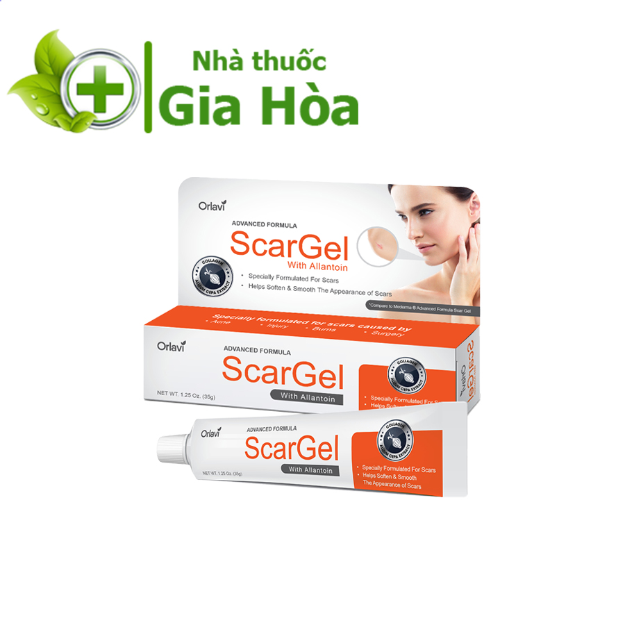 [HCM] [CHÍNH HÃNG] Orlavi Scargel - Kem làm mờ sẹo, giúp làm mờ các loại sẹo phẫu thuật / sẹo mổ, sẹo do tai nạn, mụn, bỏng