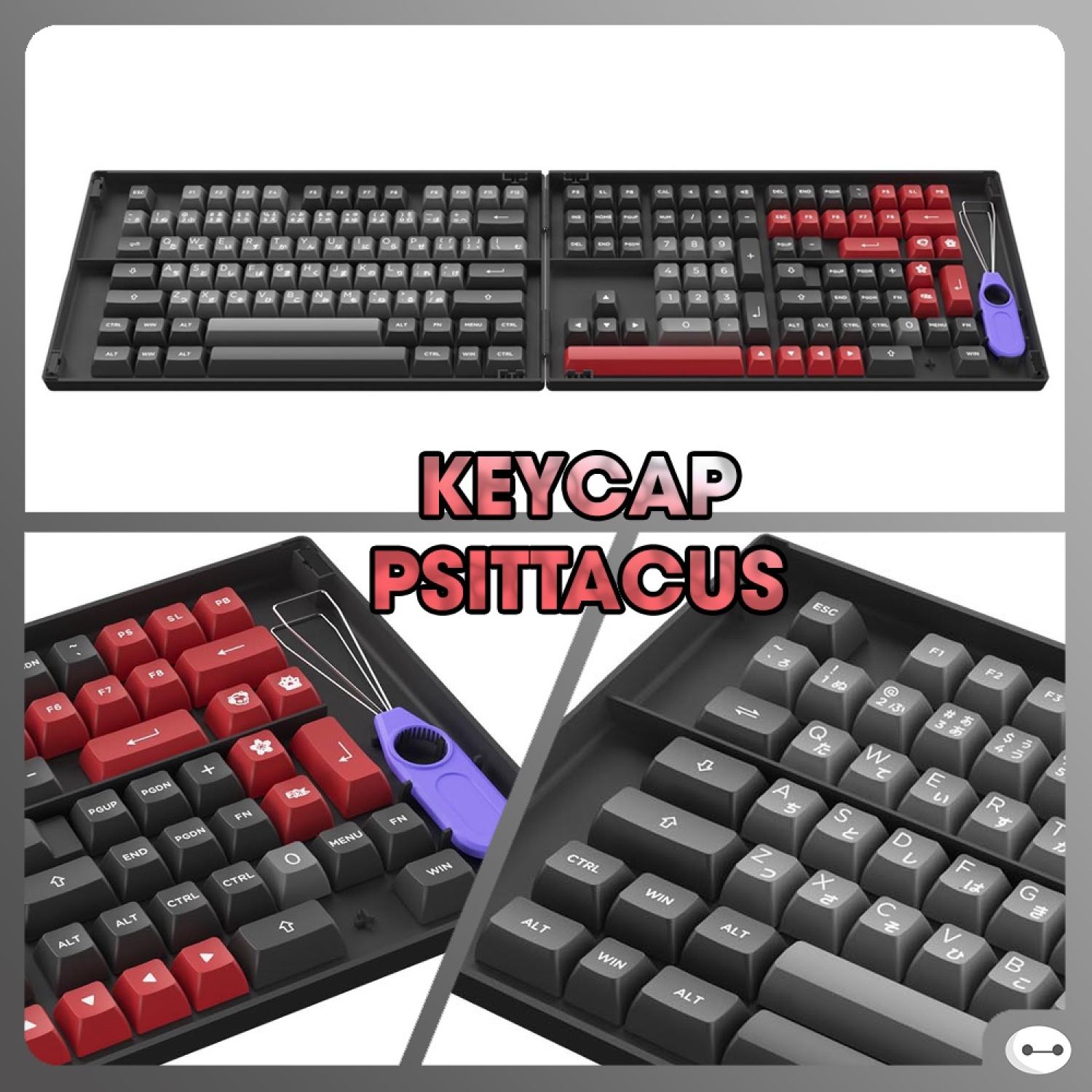 BỘ NÚT KEYCAP BÀN PHÍM CƠ AKKO CHẤT LƯỢNG CAO GIẢM GIÁ