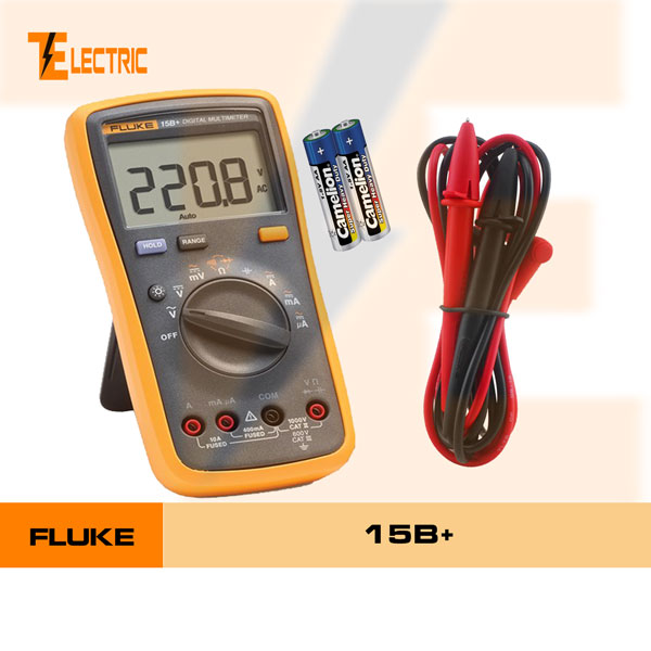 [HCM]FLUKE 15B+ Đồng Hồ Đo Điện Đo Tụ ĐIện Fluke 15B+