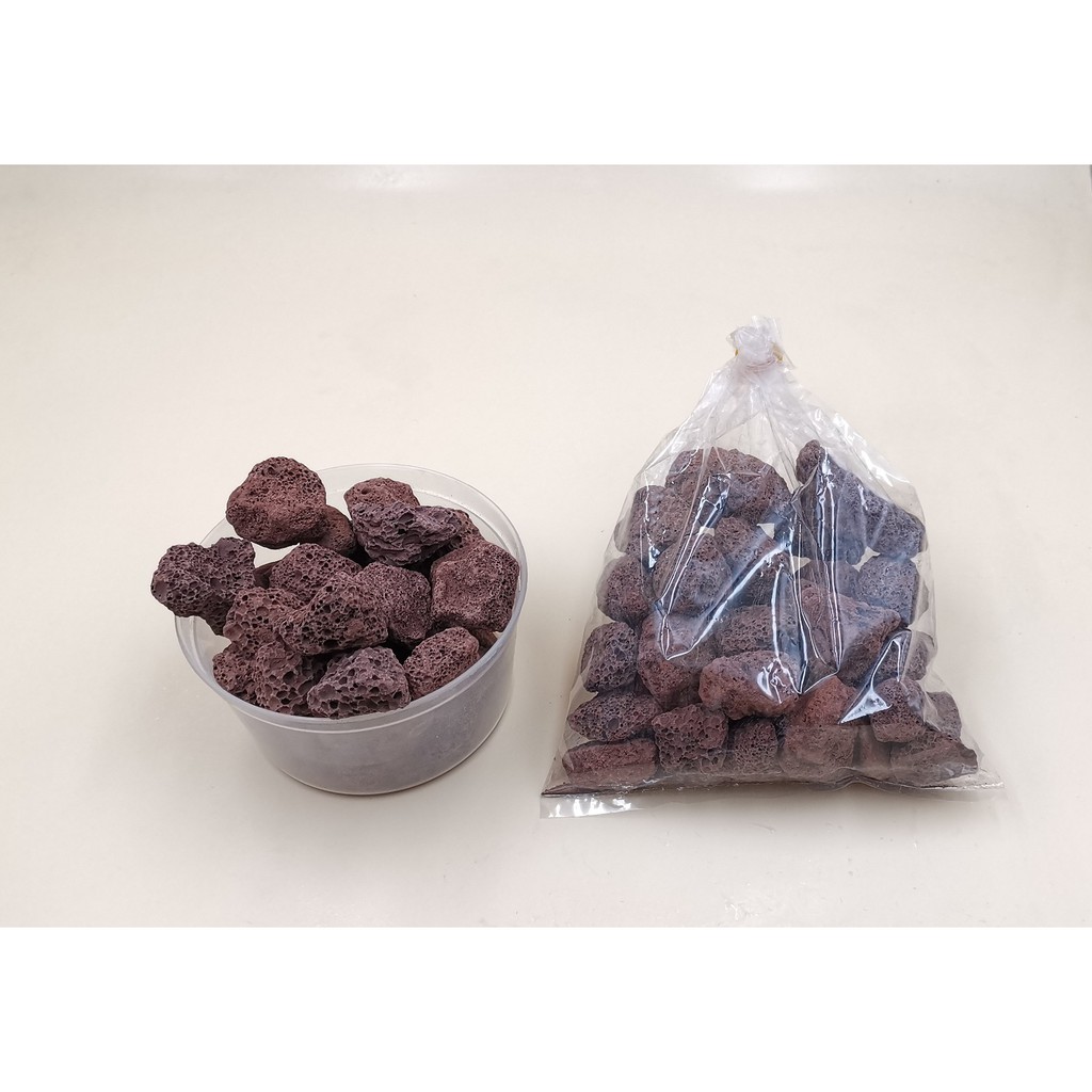 Nham thạch đỏ dùng cho hồ cá cảnh 1kg