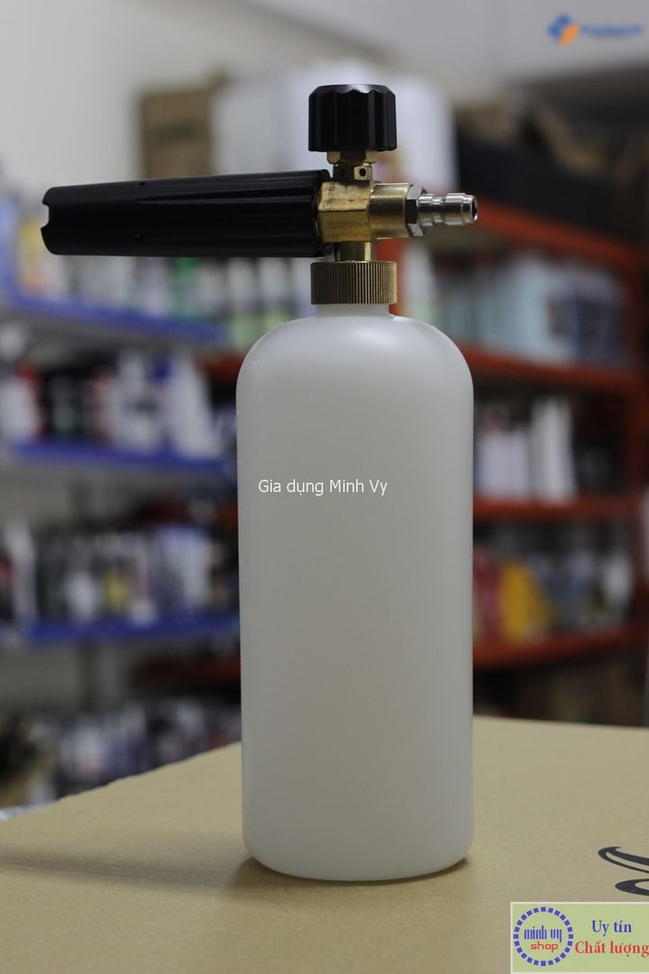 Bình phun bọt tuyết 1L lắp máy rửa xe