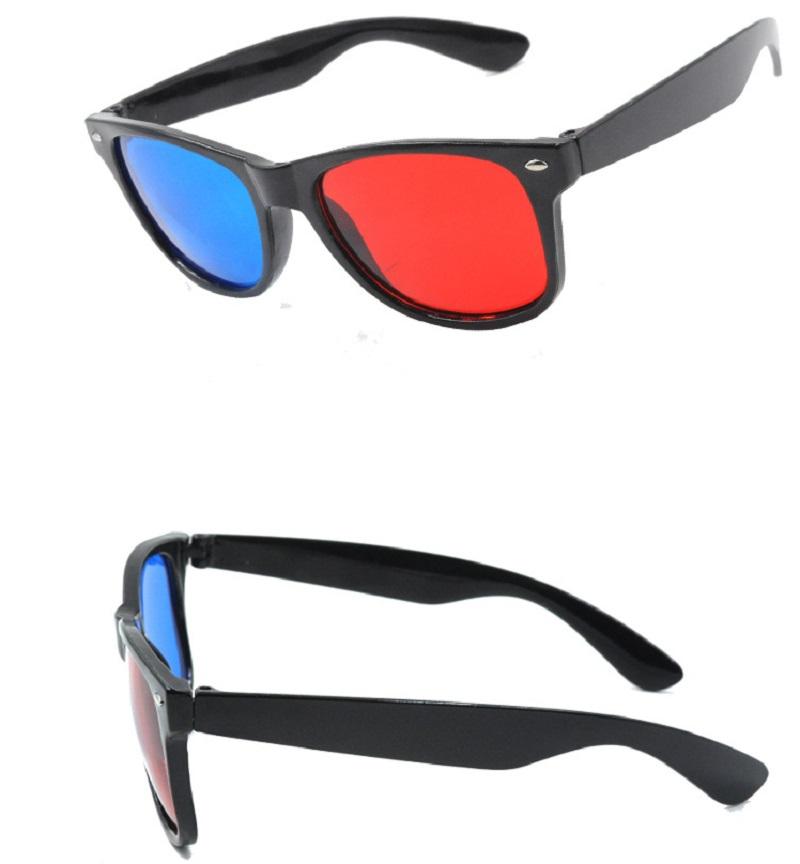 Mắt kính xem phim 3D Tivi, Laptop thường (Red Cyan)