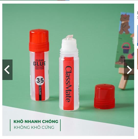 Keo Nước Dán Giấy CLASSMATE Siêu Dính 35ml
