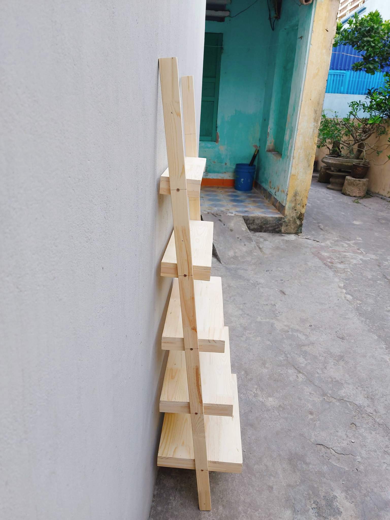 Kệ gỗ 5 tầng