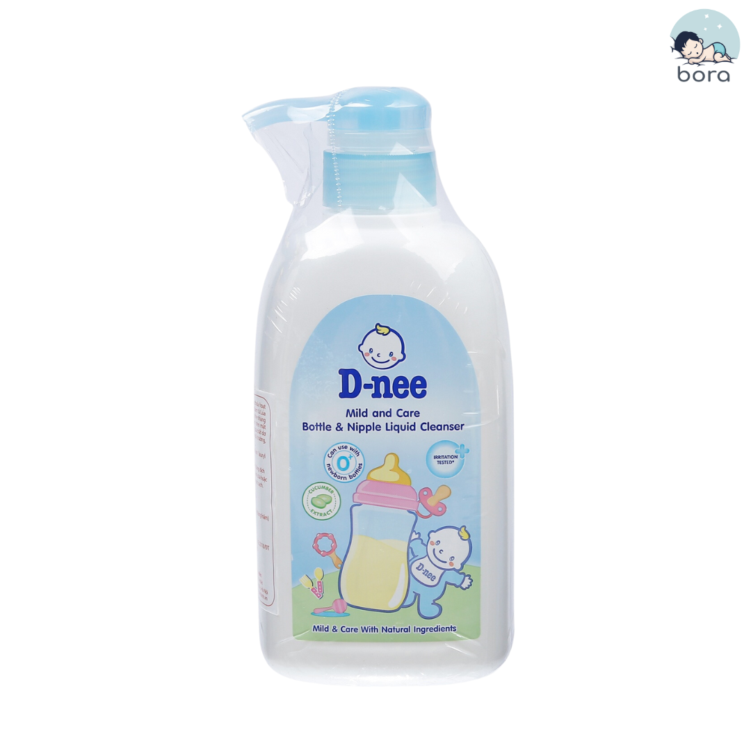 Nước rửa bình sữa Dnee organic Thái túi 550ml/ chai 600ml/ chai 500ml