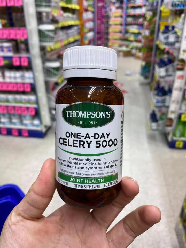 Viên uống Gout - Thompson's Celery 5000mg
