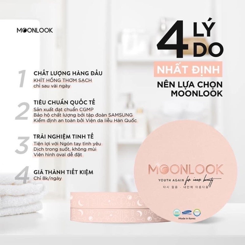 Ngọc Tình Yêu MoonLook - Moon Look Hộp 10v
