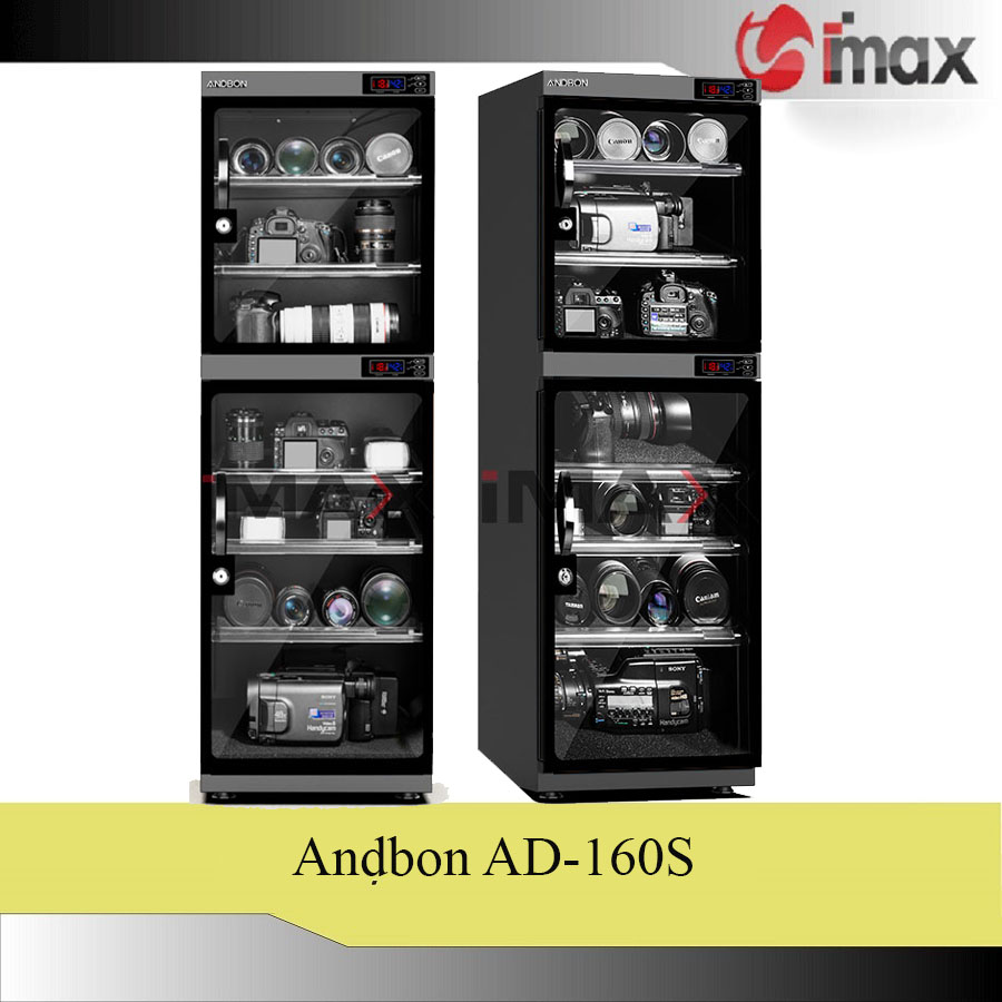 Tủ chống ẩm 160 lít andbon ad-160s