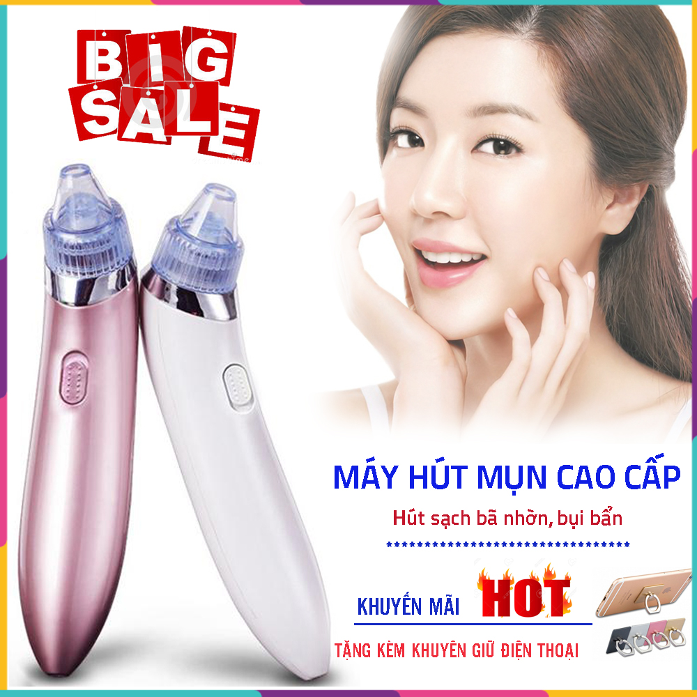 Máy Hút Mụn Cao Cấp, Máy Hút Mụn Cao Cấp, Máy Hút Mụn Cầm Tay.Hút Tất Cả Mụn Cám, Mụn Bọc, Mụn Mủ, Máy Hút Mụn Sạch Sâu Bên Trong Da Mặt. Sản phẩm Pin rời an toàn hiệu quả.Tặng Kèm Khuyên Điện Thoại MUA NGAY
