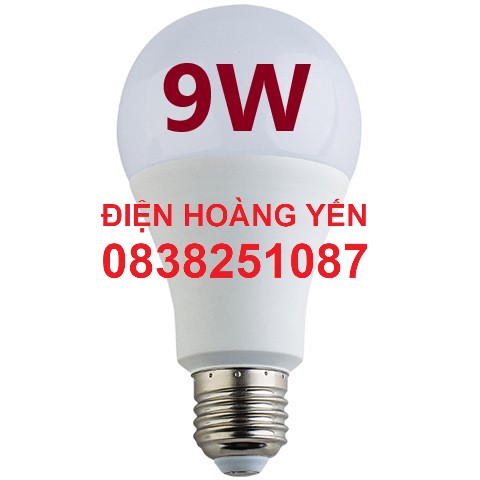 BÓNG LED BÚP TRÒN 9W/ 12W SÁNG TRẮNG/Vàng - TIẾT KIỆM ĐIỆN GIA ĐÌNH