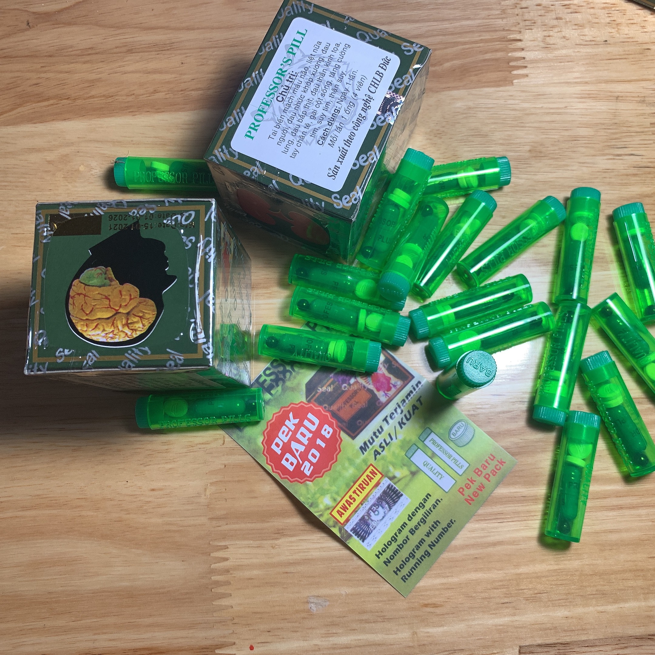 Sỉ 10 hộp xương khớp professor’s pill xanh