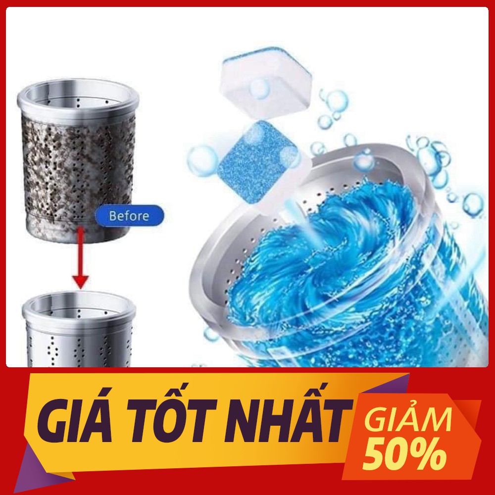 Hộp 12 viên tẩy lồng máy giặt