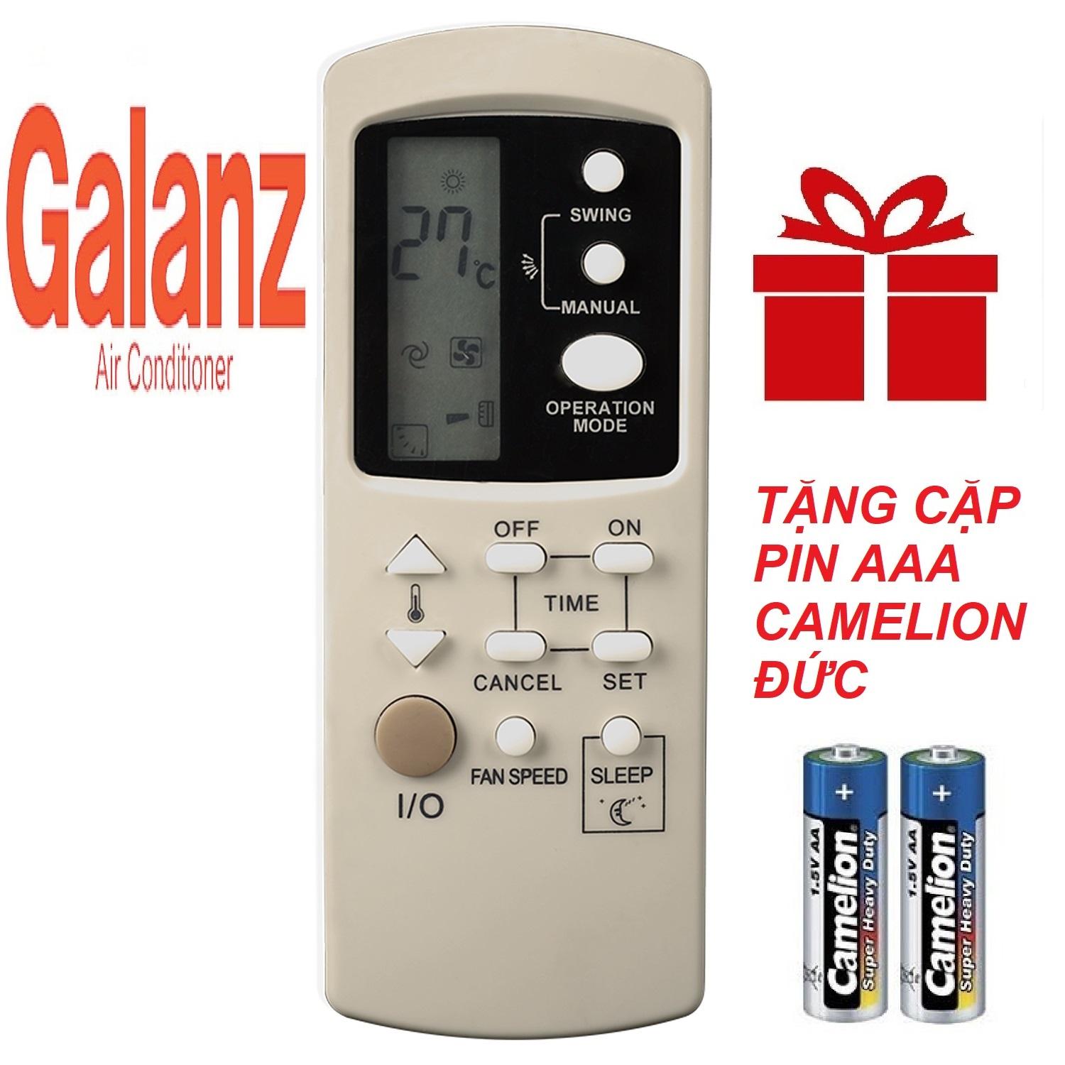 [HCM]Remote Điều Khiển Máy Lạnh Máy Điều Hòa GALANZ mẫu 1