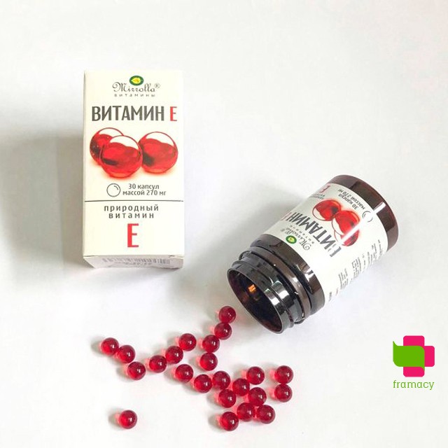 Vitamin E đỏ 400mg Nga (30 viên) chống lão hóa ổn định nội tiết cho phụ nữ từ 12 tuổi trở lên - Zentiva 400mg