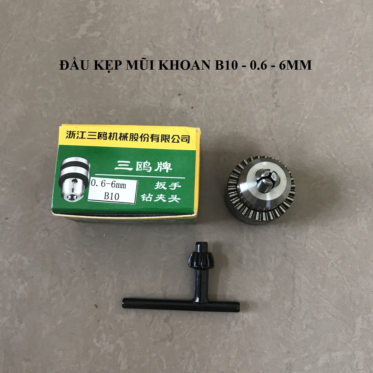 Bộ đầu kẹp mũi khoan B10