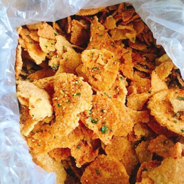 10 bịch cơm cháy mắm hành