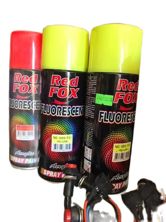 Sơn Redfox Thái Lan Màu Nõn chuối - Sơn Xịt Nhập Khẩu