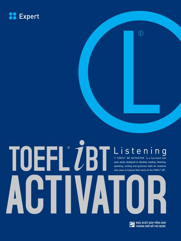 [HCM]TOEFL iBT Activator Listening Expert
