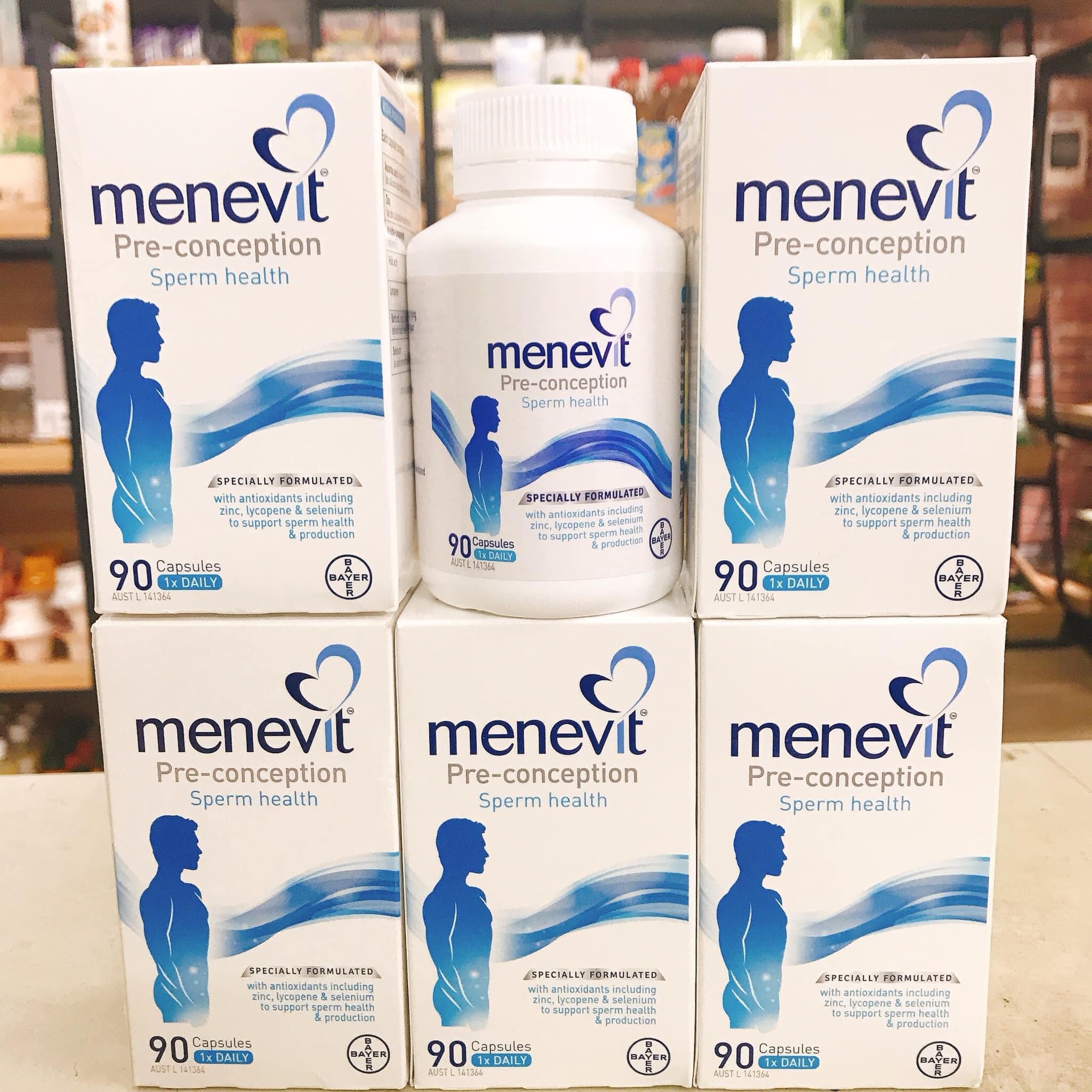 Menevit Pre-Conception Sperm Health 90 Tablets for Men
