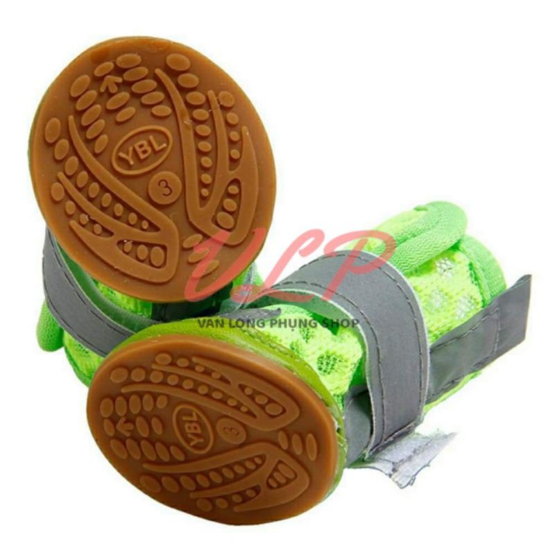 Set 4 Chiếc giày lưới chân cho thú cưng / chó / mèo