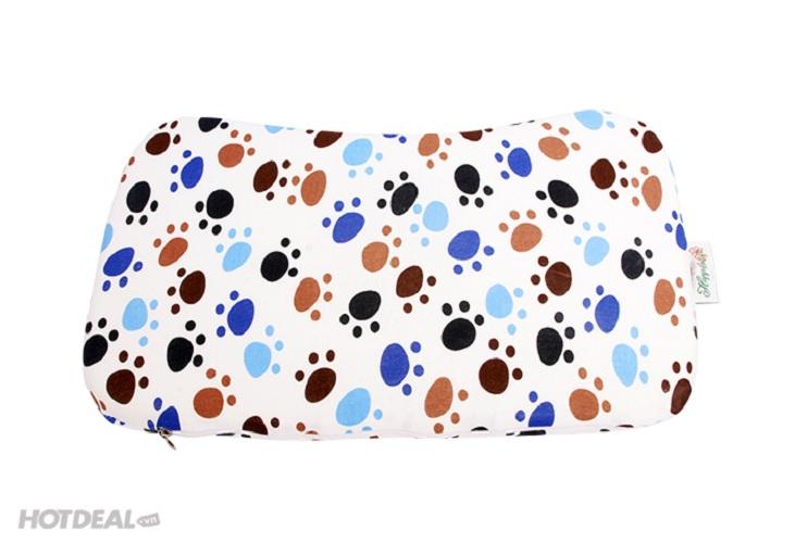 GỐI CAO SU NON CHO BÉ YÊU SIZE 25*45*3CM