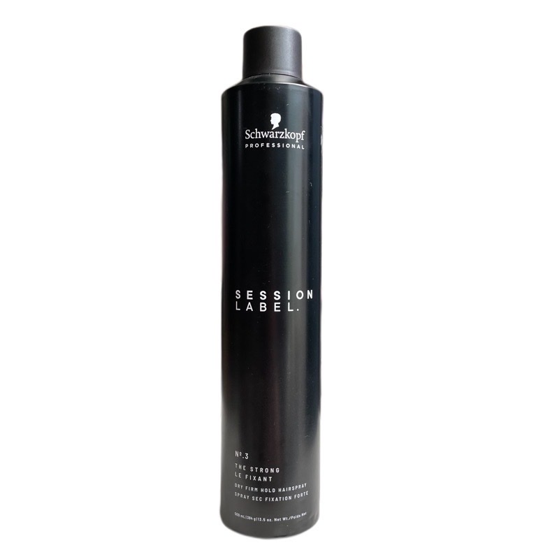 Gôm xịt tóc siêu cứng Osis+ Black Super Dry Fix Schwarzkopf 500ml ( Strong Hold Hairspray)