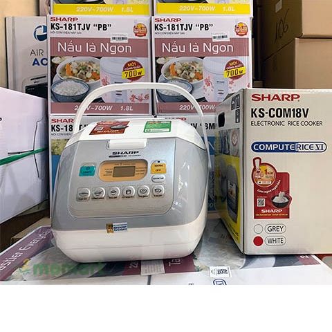 Sharp electronic rice cooker 1.8 liter ks-th18-gl/ks-com18v-authentic 100% new-made in Thailand good quality 12 months warranty