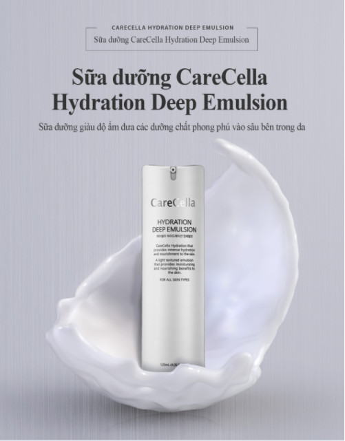 Sữa dưỡng CareCella Hydration Deep Emulsion / CareCella Hydration Deep Emulsion