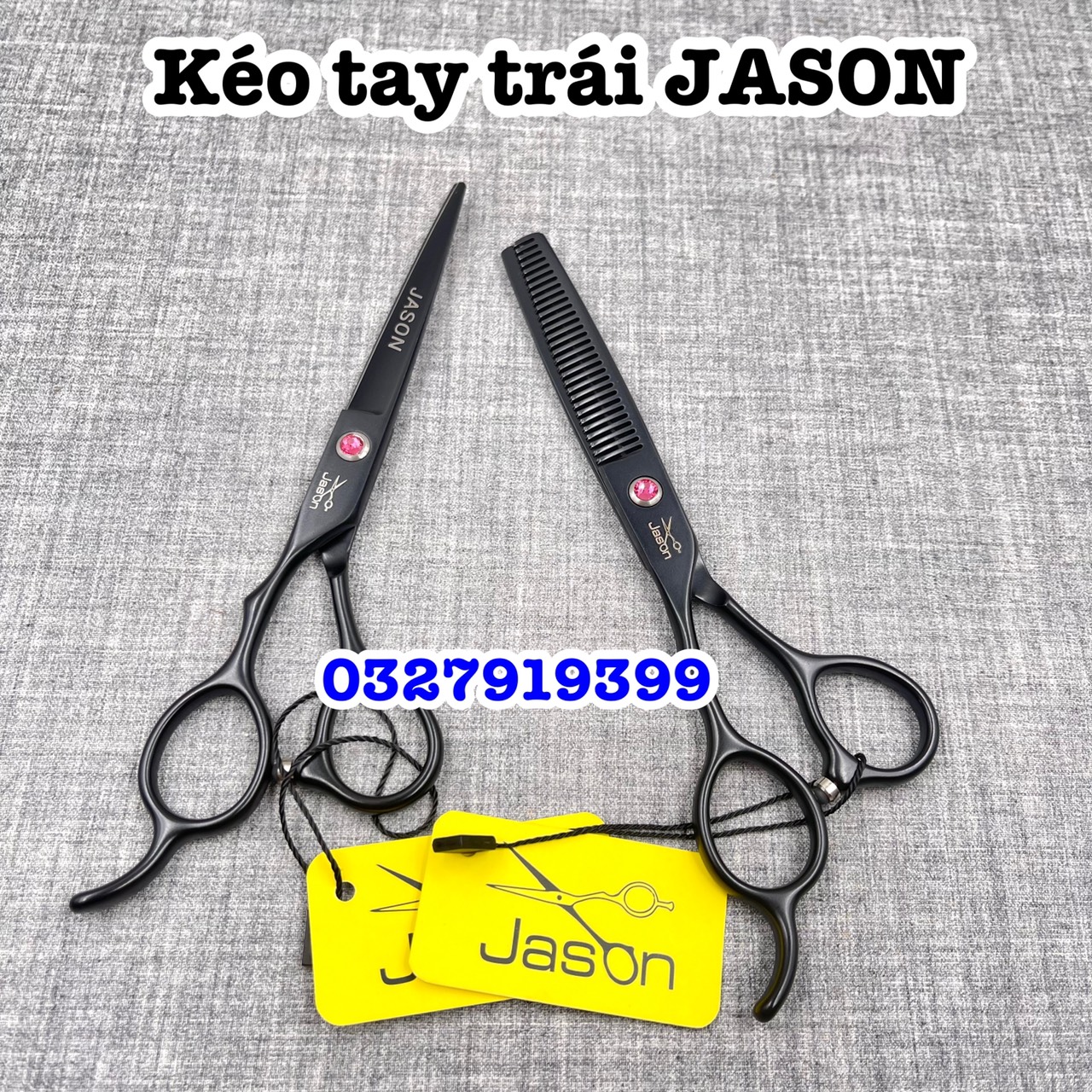 Kéo tay trái - kéo cắt tóc tay trái JASON 6.0 in