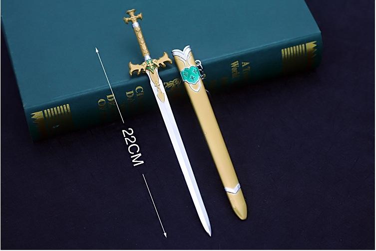 Mô hình móc khóa kiếm Kim Mộc Tê 22cm - SAO - Baystore