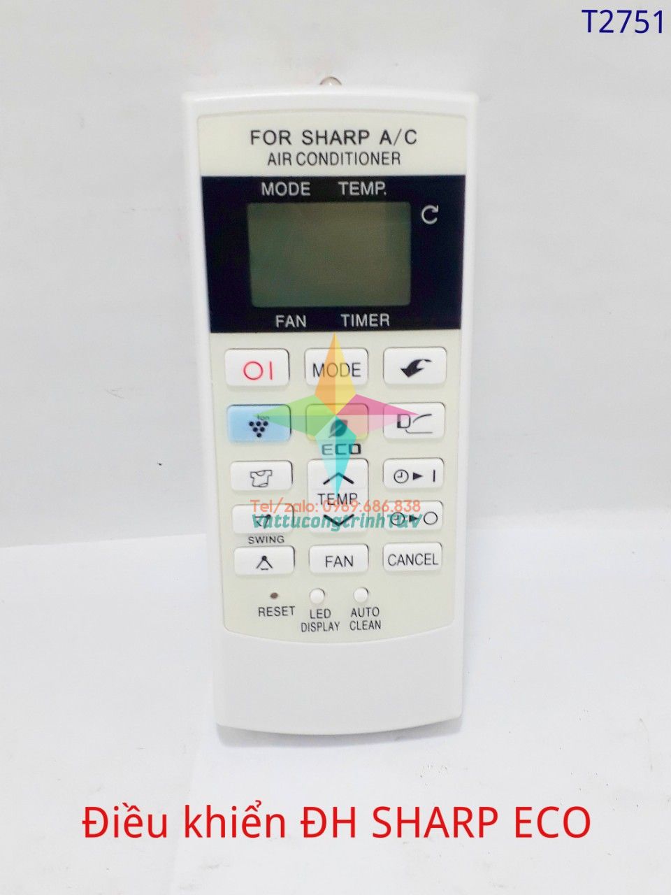 Điều khiển điều hòa SHARP