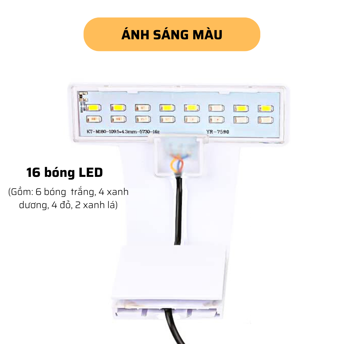 Đèn Led Kẹp Thành Hồ Cá Siêu Sáng
