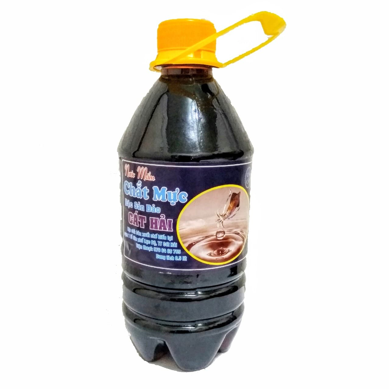 Nước mắm Chắt Mực Cát Hải (0.5 lít)