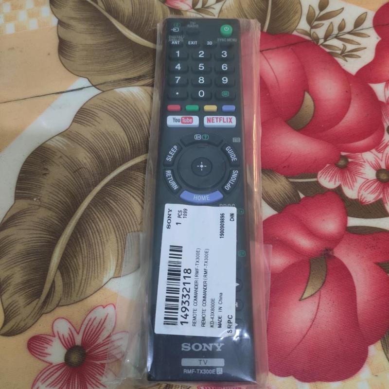 Bảng giá Điều khiển Tivi Sony RMT-TX300P- Hàng mới chính hãng Tặng kèm pin
