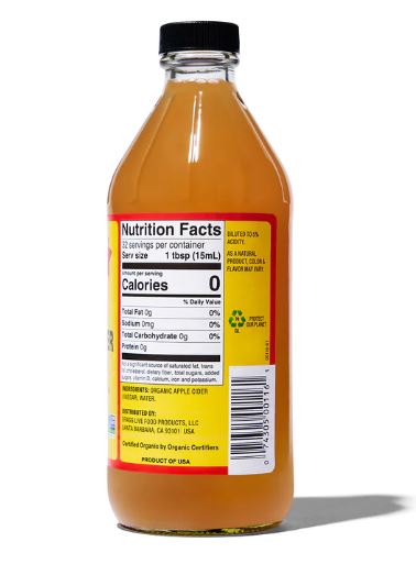 Bragg Organic Apple Cider Vinegar 473Ml