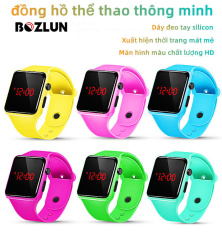 BOZLUN Thời trang mới Đồng hồ thông minh thể thao LED Vòng đeo tay điện tử Unisex