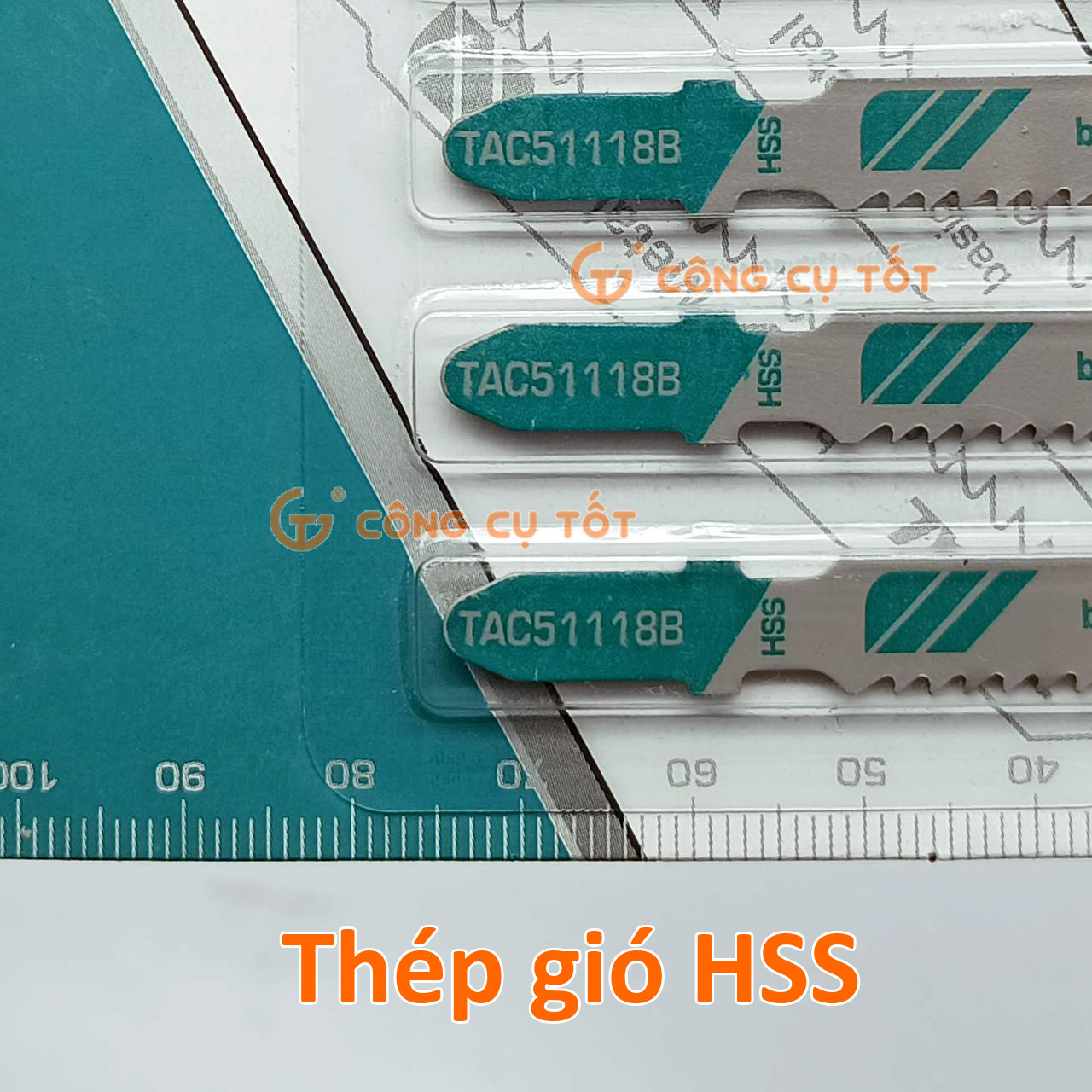 Bộ 5 lưỡi cưa lọng cưa sắt 50mm Total TAC51118B
