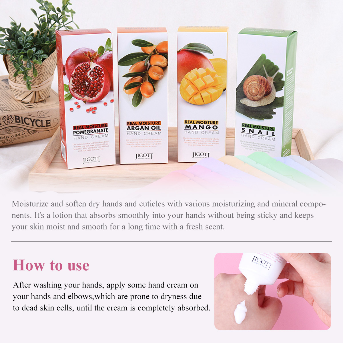 [Hàn Quốc] Kem Dưỡng Ẩm Da Tay JIGOTT 100ml
