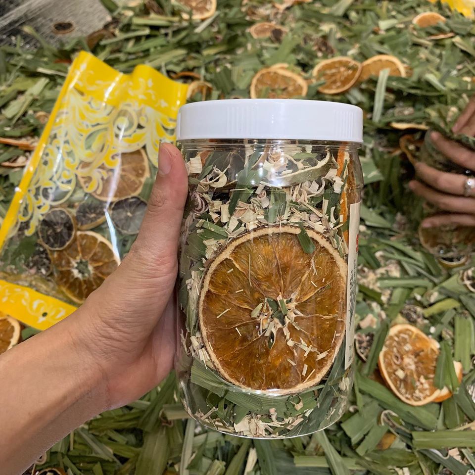 Trà Chanh Sả Lá Dứa Gói 50g