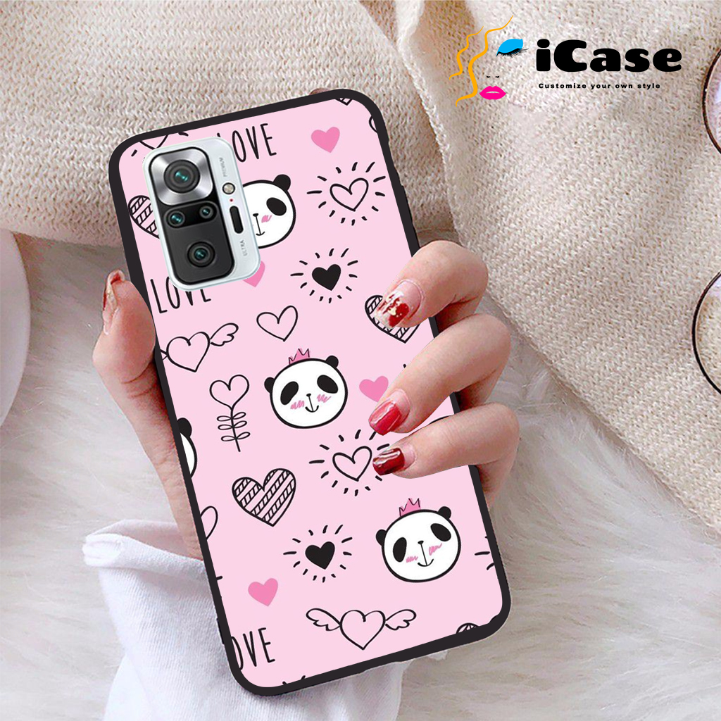 Ốp lưng xiaomi redmi note 10 pro viền dẻo tpu bst panda