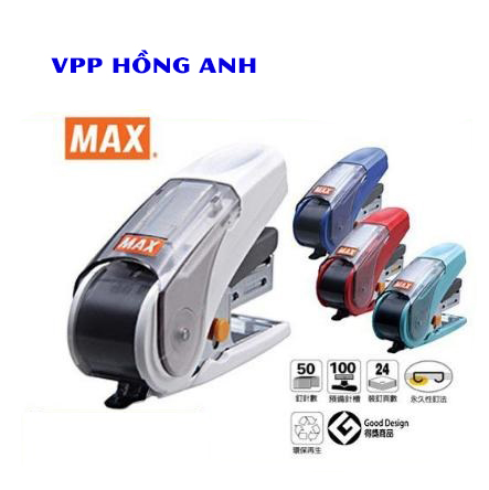 Bấm kim số 10 trợ lực Max HD-10NLK Stapler